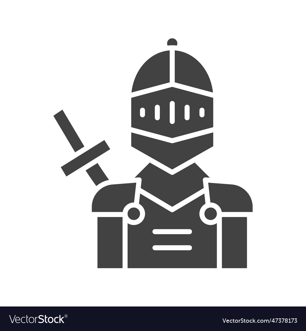 Knight icon image Royalty Free Vector Image - VectorStock