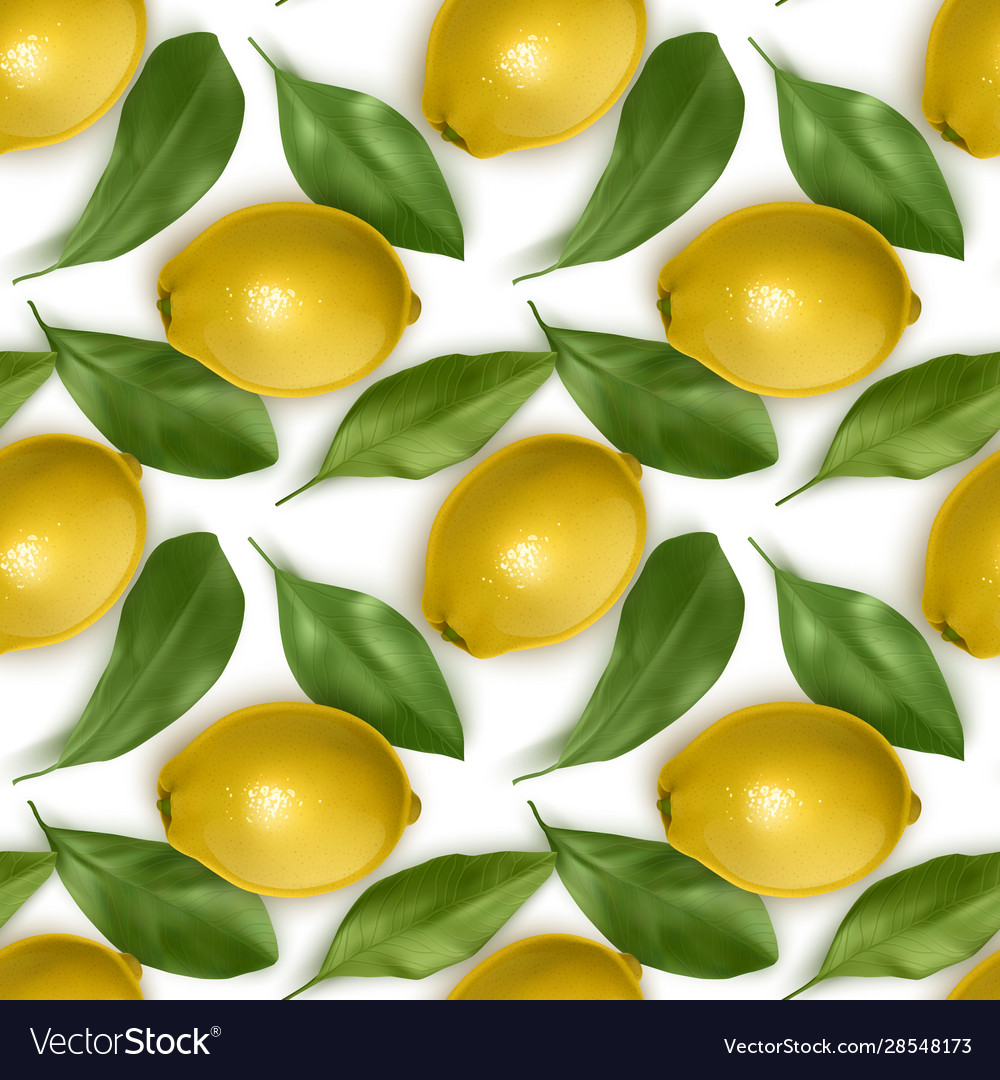 Seamless endless pattern with print fresh