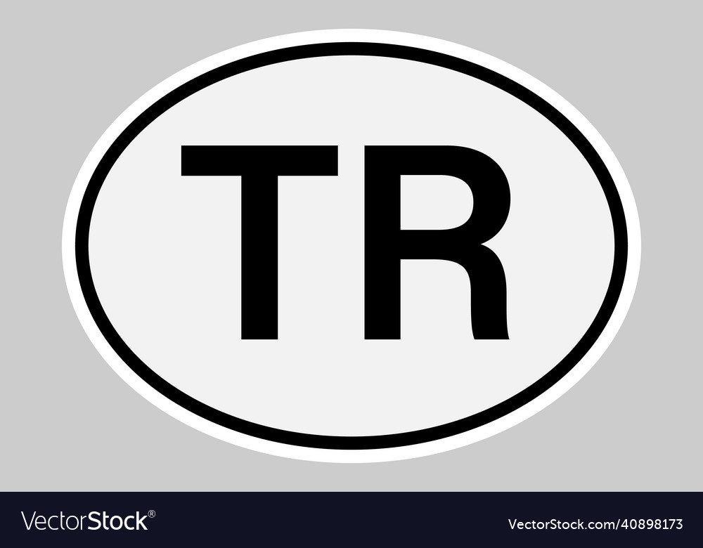 Turkey international vehicle registration code