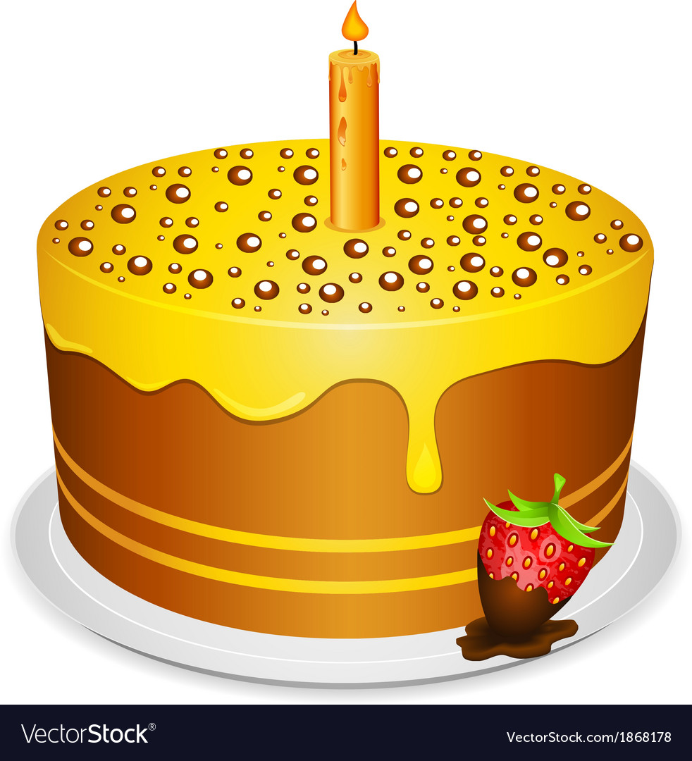 Cake Royalty Free Vector Image - VectorStock