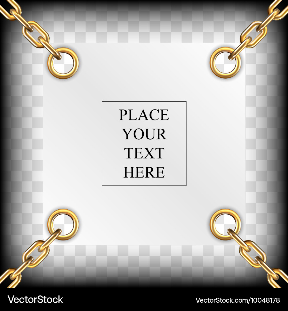Cardboard Chain Vector Card chains Royalty Free Vector Image - VectorStock