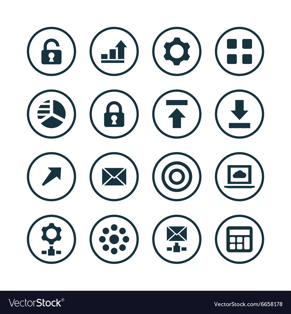 Data & Database Icon Set