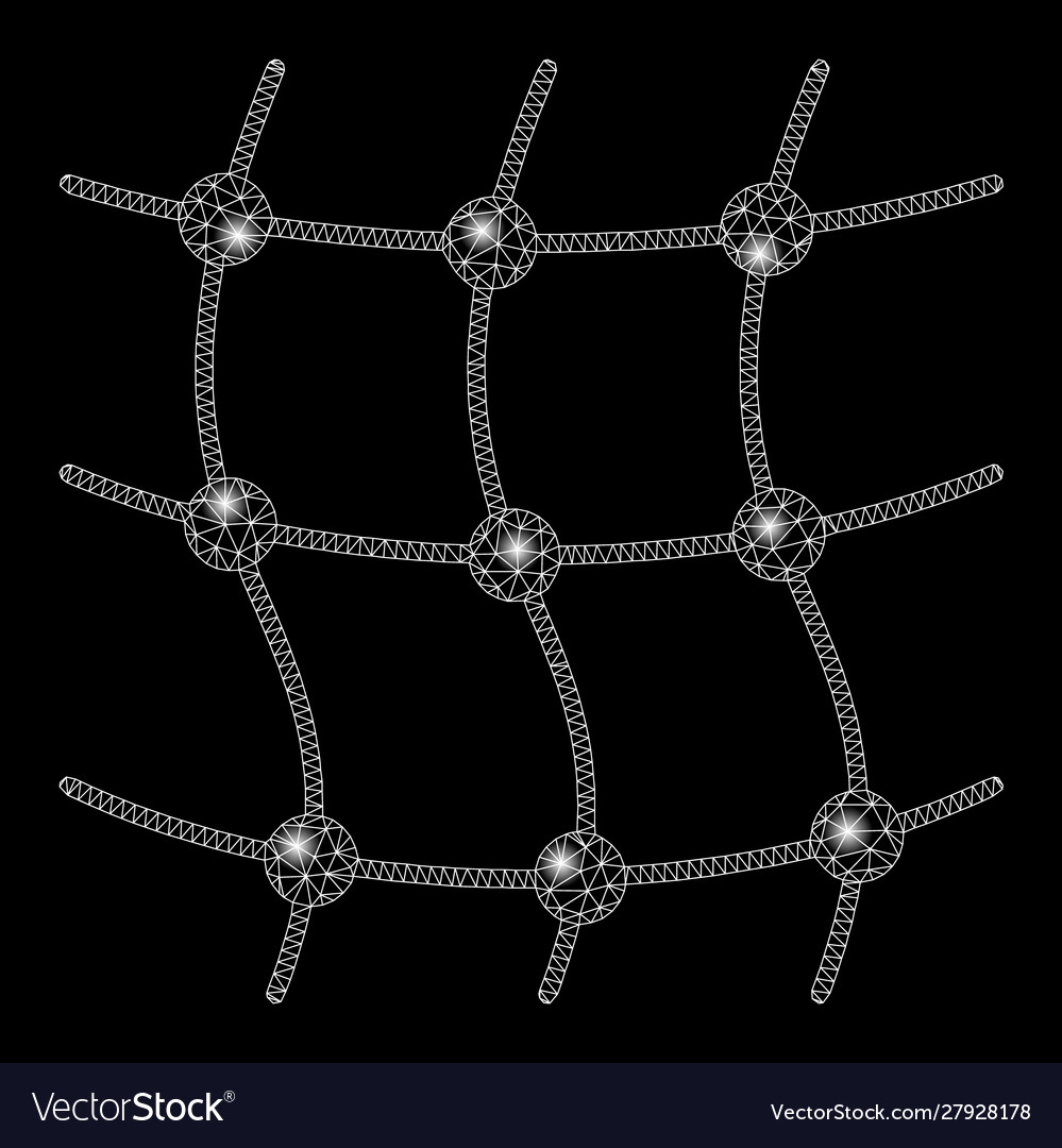 Flare mesh network with flash spots