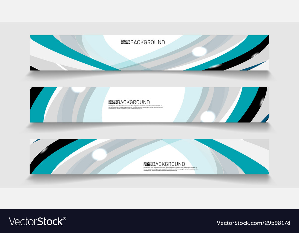 Rectangular banner background geometric shape vector image Rectangular banner background geometric shape