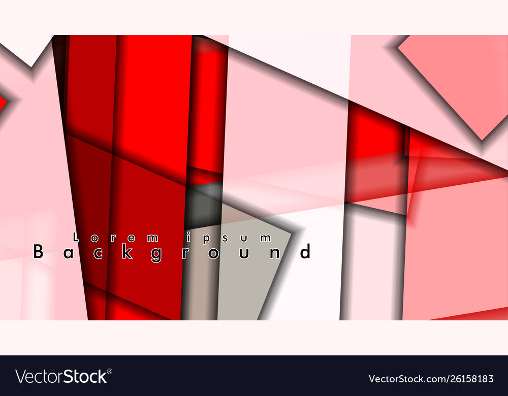 Abstract background design rectangular tube vector image Abstract background design rectangular tube