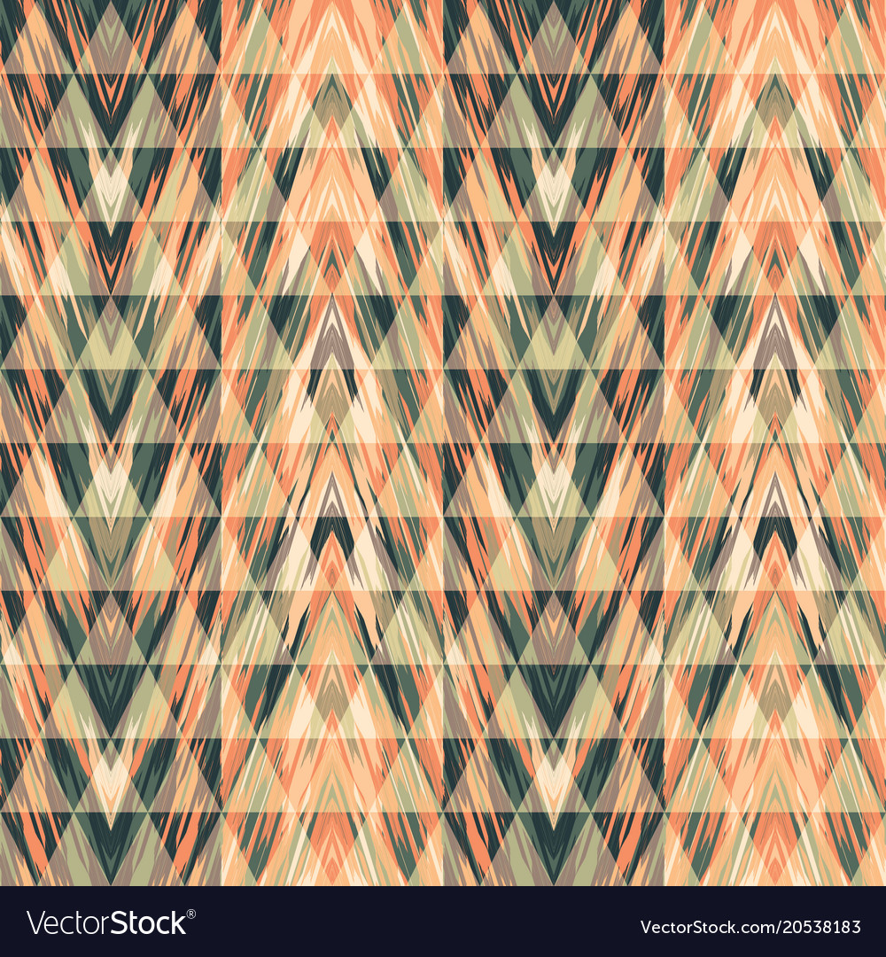 Abstract seamless pattern with geometric elements