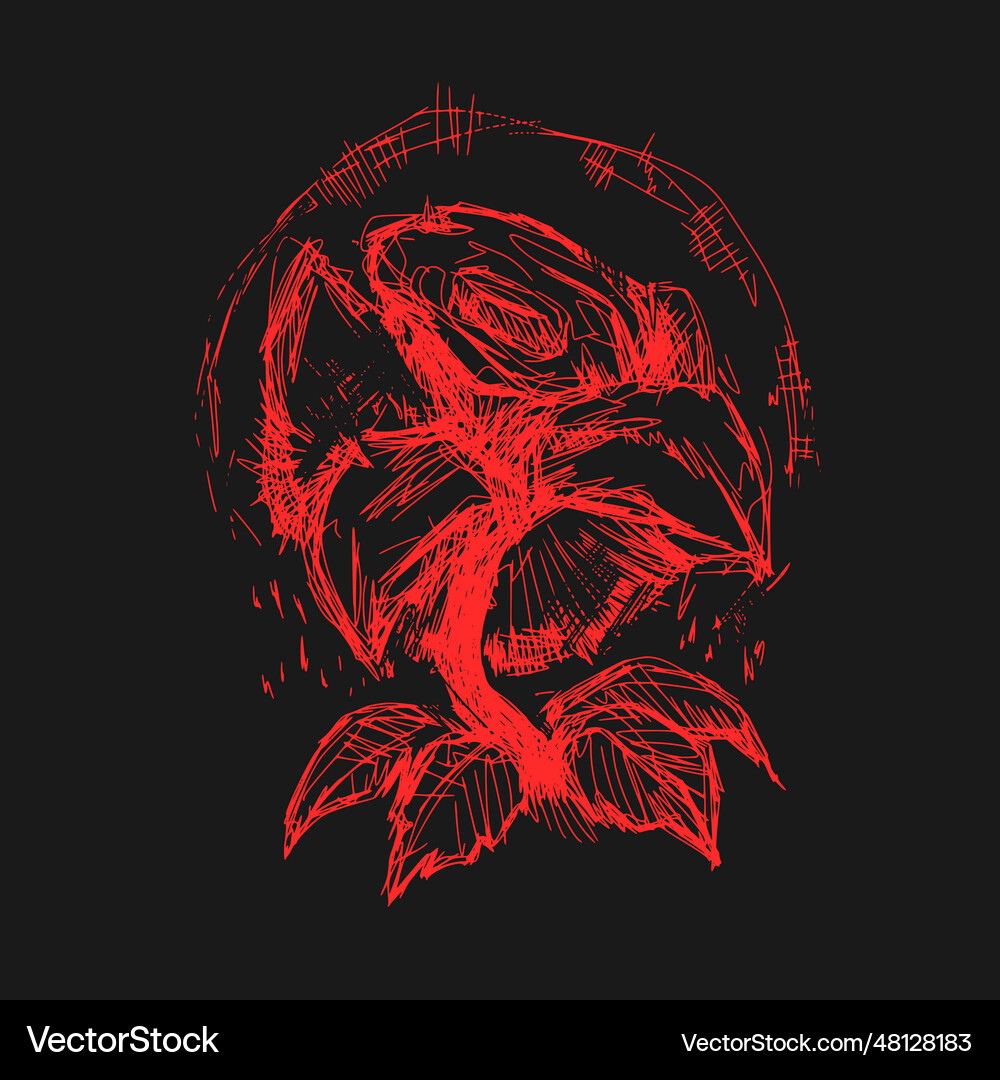 Rose Royalty Free Vector Image - VectorStock