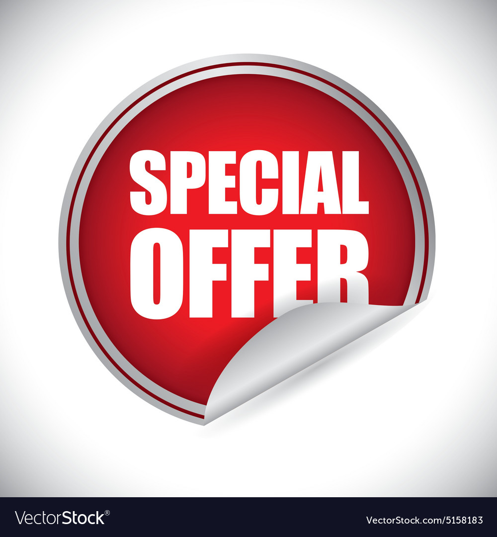 Special offer design Royalty Free Vector Image