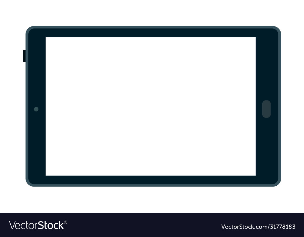 Tablet-Computer um Produkte online zu bestellen