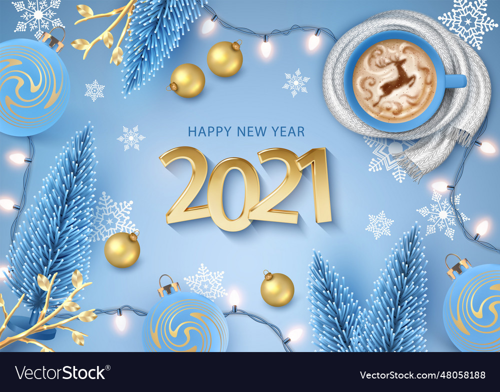 2021 new year banner