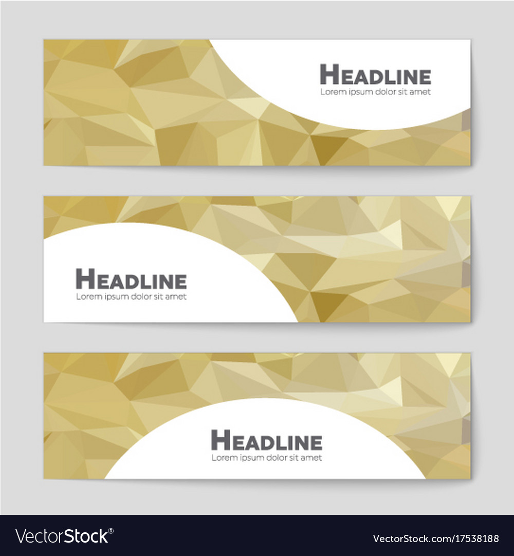 Abstract layout background set for art