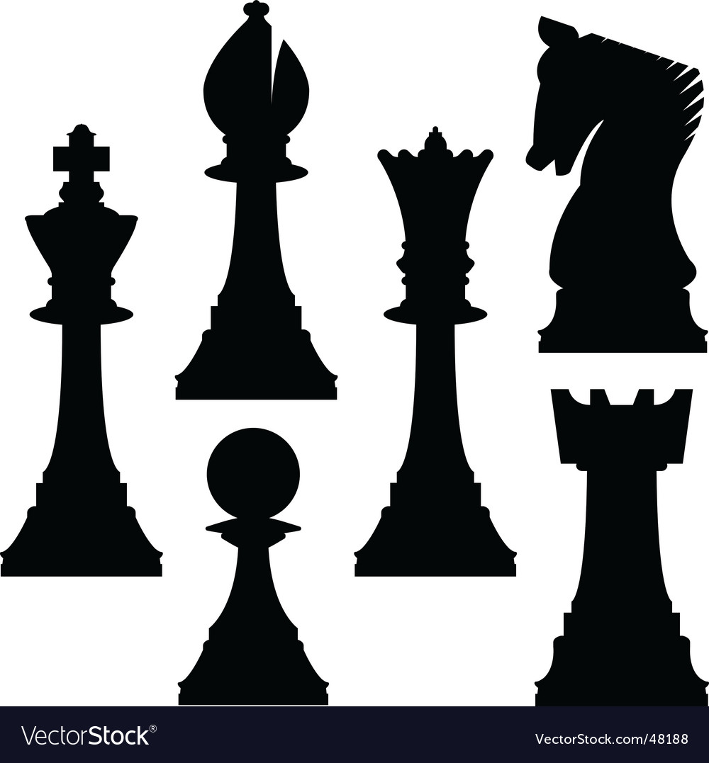 Chess set Royalty Free Vector Image - VectorStock