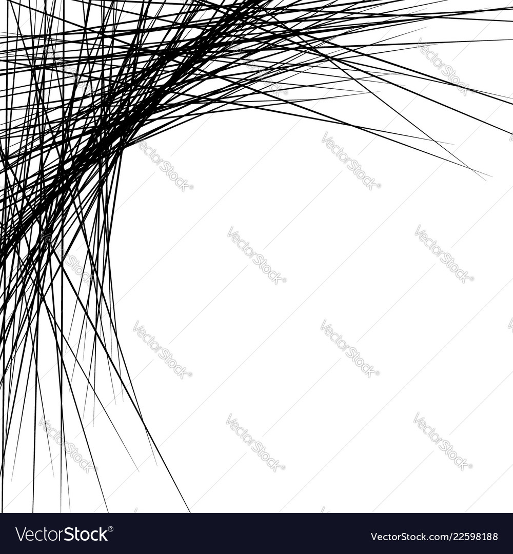 Dense intersecting lines abstract geometric edgy vector image Dense intersecting lines abstract geometric edgy