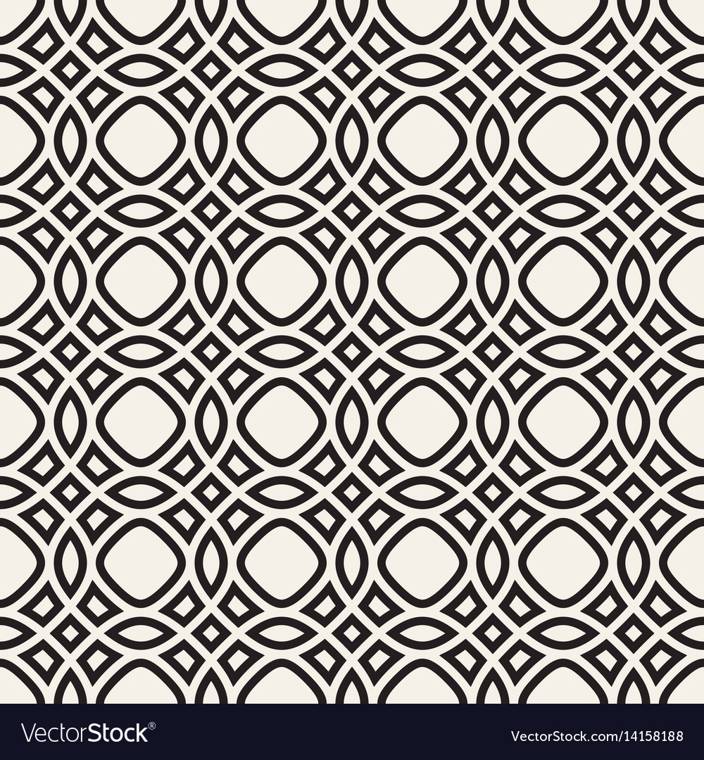Intricate Geometric Lattice Pattern
