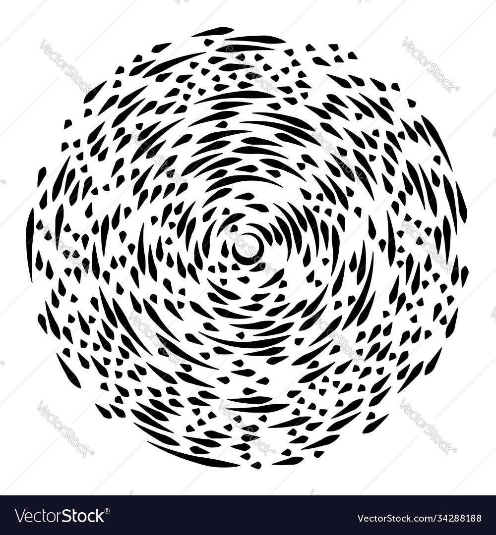 Radial radiating lines abstract burst element vector image Radial radiating lines abstract burst element