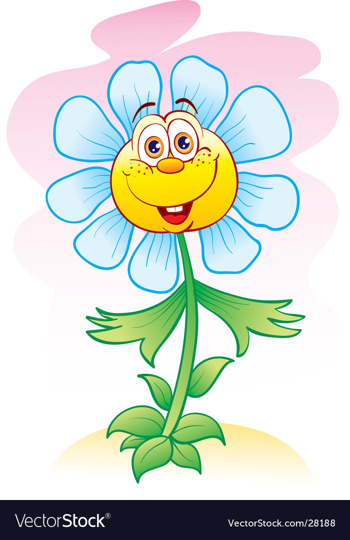 Ridiculous flower Royalty Free Vector Image - VectorStock