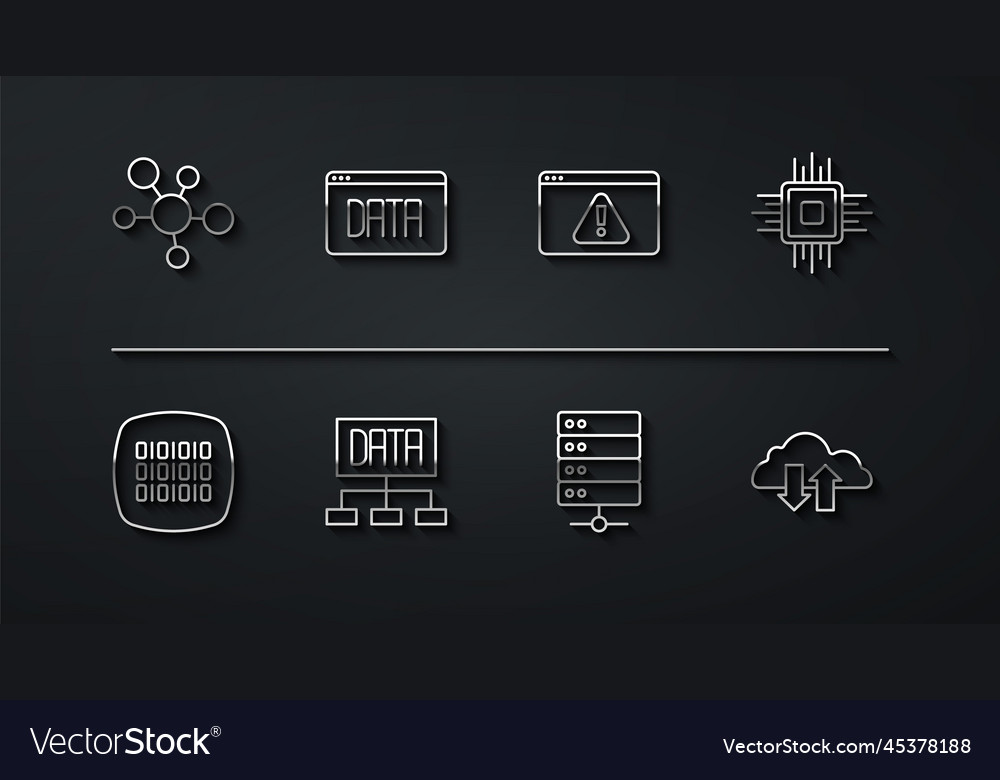 Zeilen Mind Map infographic binären Code vector image Zeilen Mind Map infographic binären Code