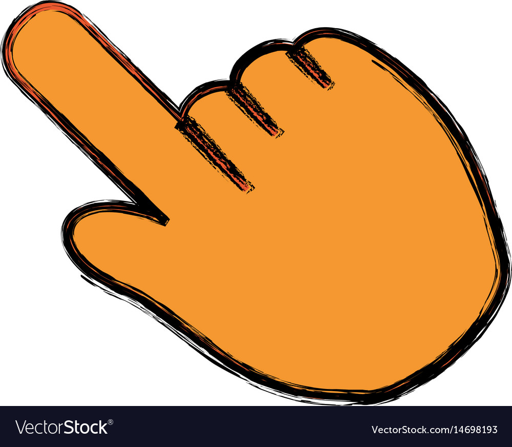 Hand click cursor