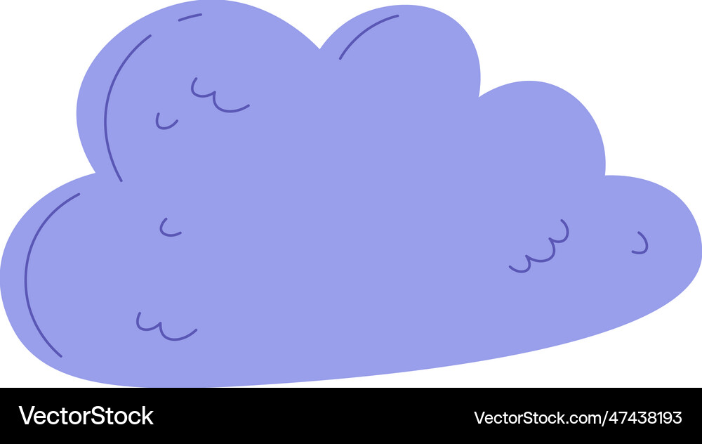 Sky cloud icon Royalty Free Vector Image - VectorStock