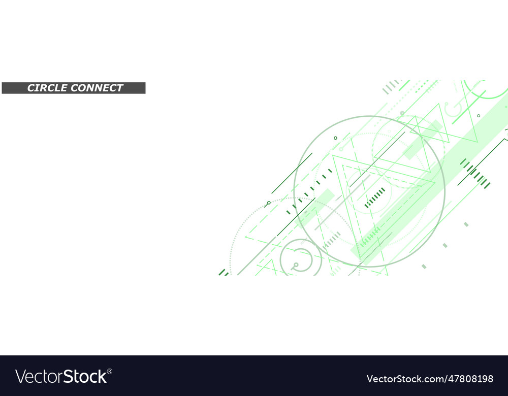 Dynamic triangles background composition vector image Dynamic triangles background composition