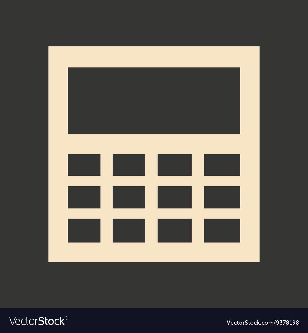 Flat with shadow icon and mobile application