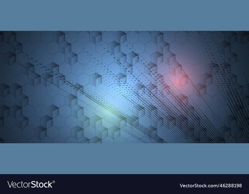 Neural network concept connected cells with links Vector Image Neural network concept connected cells with links