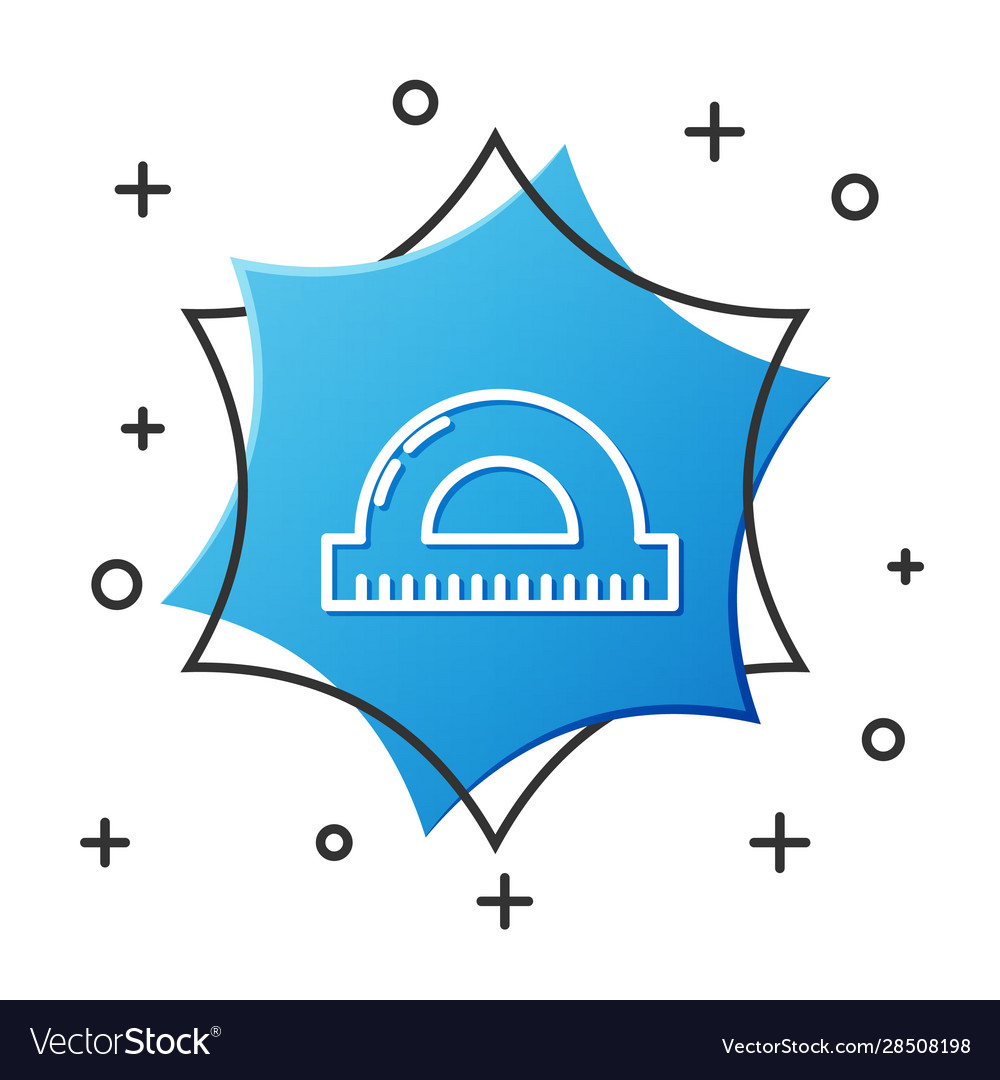 White line protractor grid for measuring degrees vector image White line protractor grid for measuring degrees