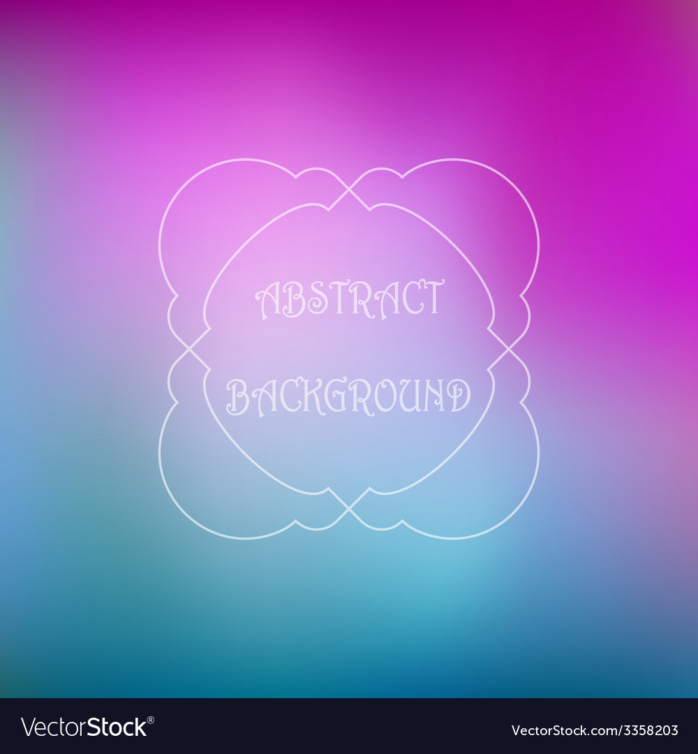 Abstract colorful blurred background can use