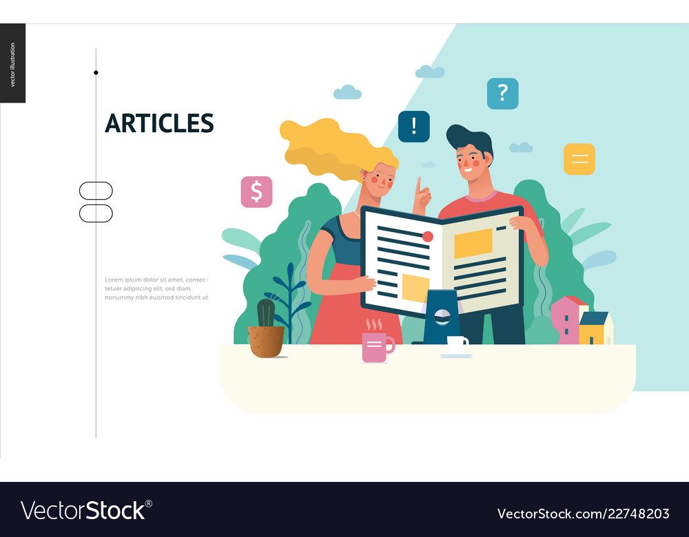 Articles & Business - Modern Web Template
