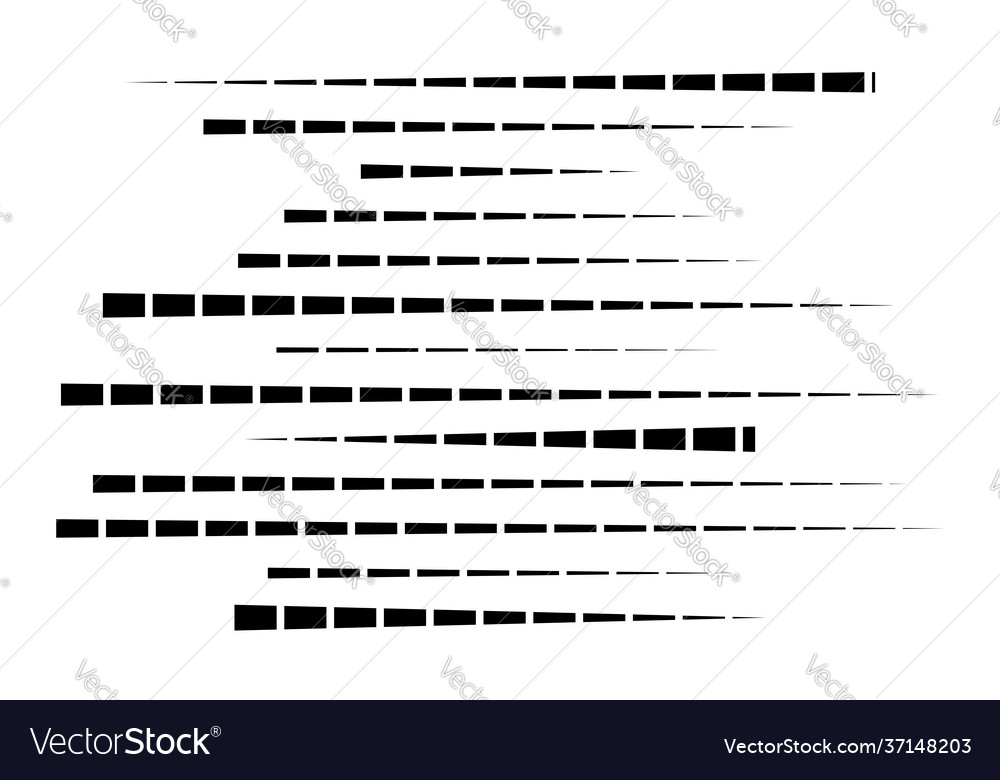 Dashed random straight parallel lines geometric
