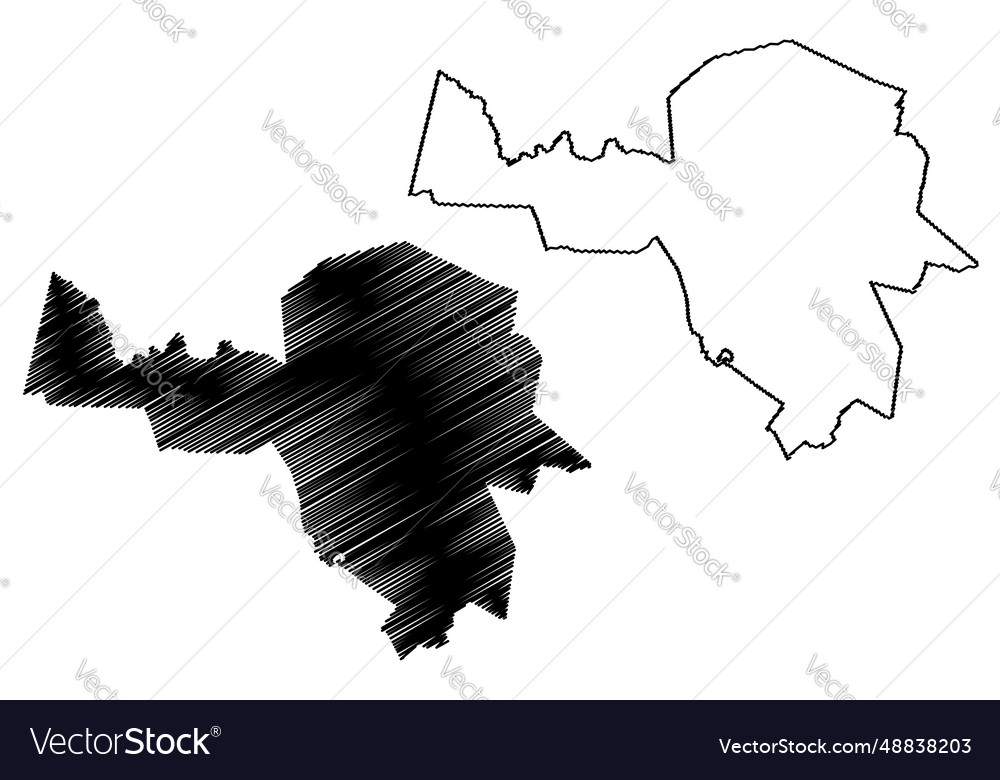 Hardenberg city and municipality kingdom Vector Image