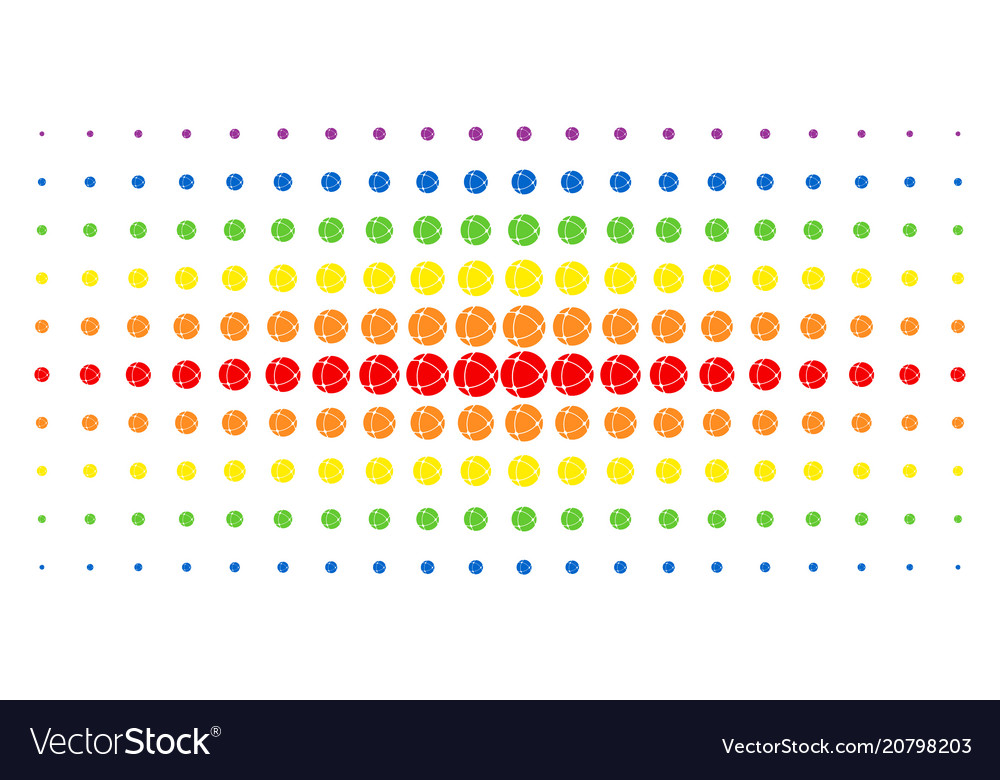 Internet spectral halftone array
