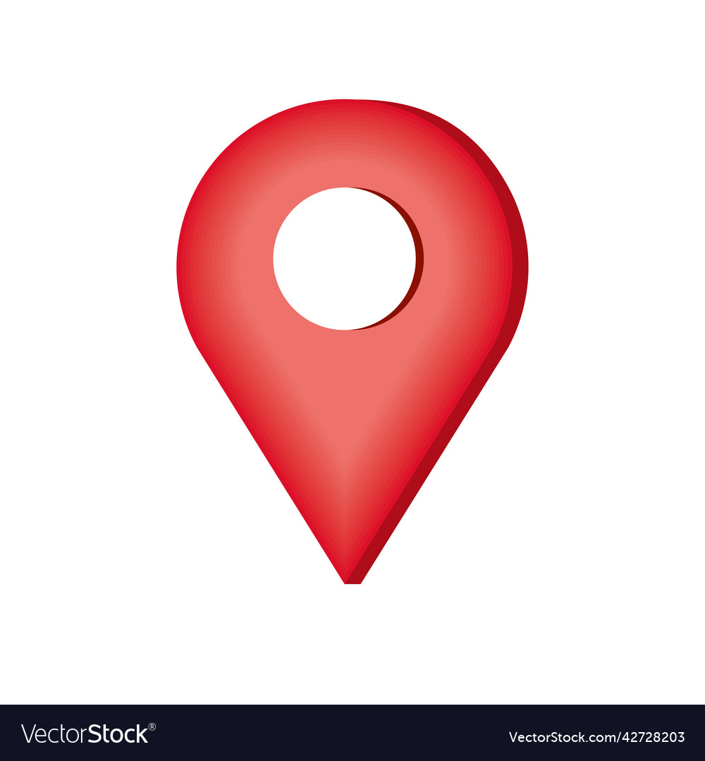 Red pin pointer location