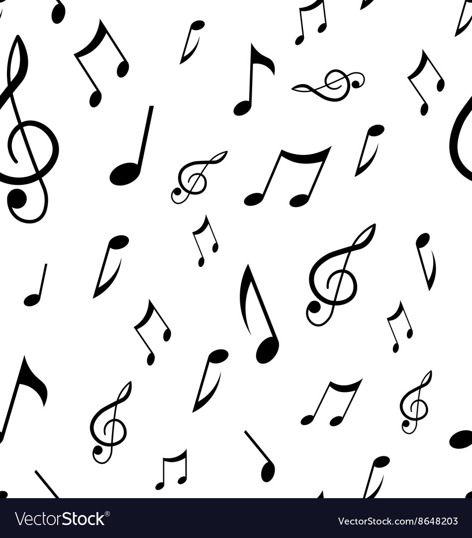 Seamless Music Note Pattern