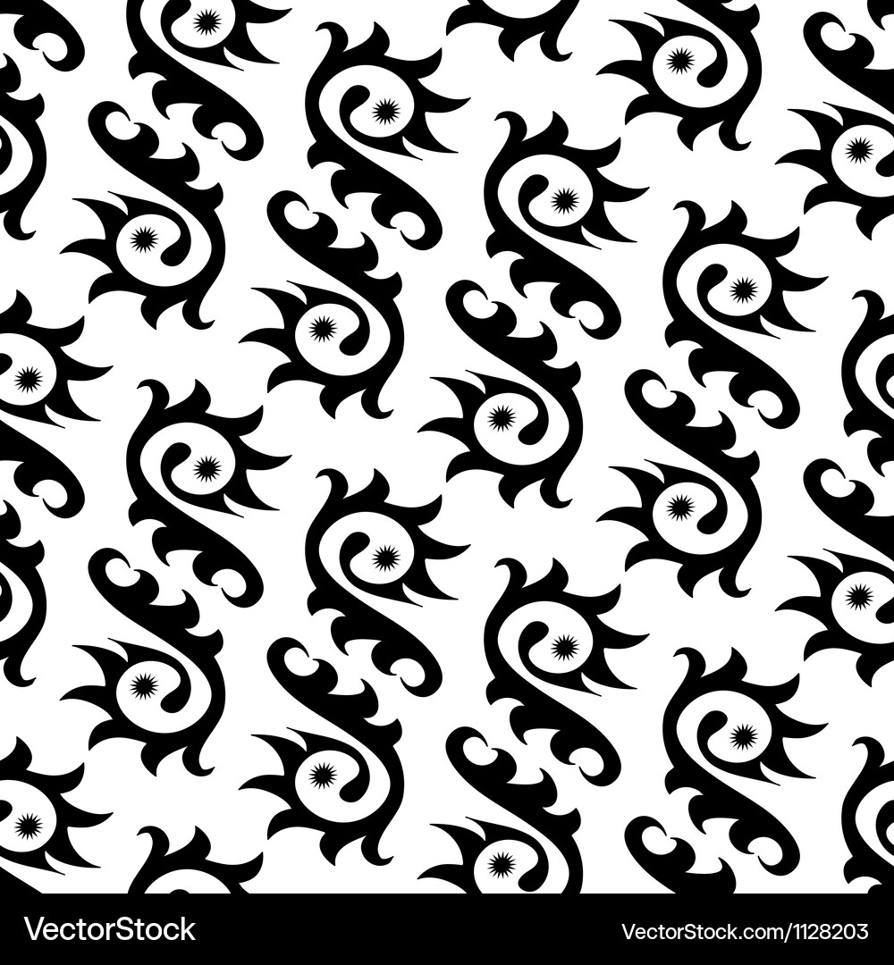 Seamless ornament pattern Royalty Free Vector Image
