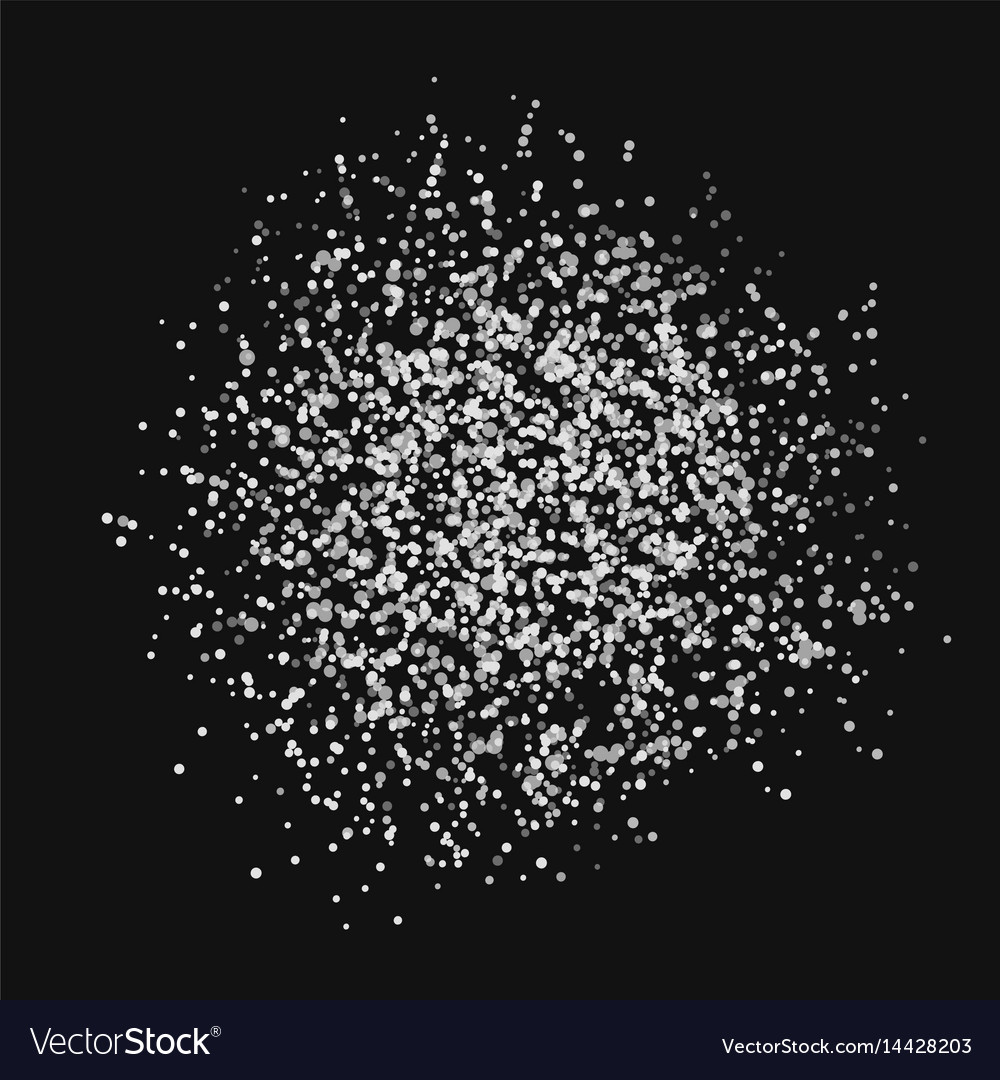 Silver glitter texture for background can be used