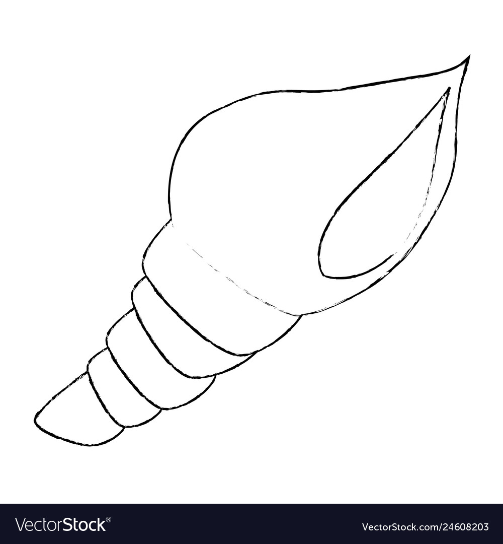 Snail shell isolated icon