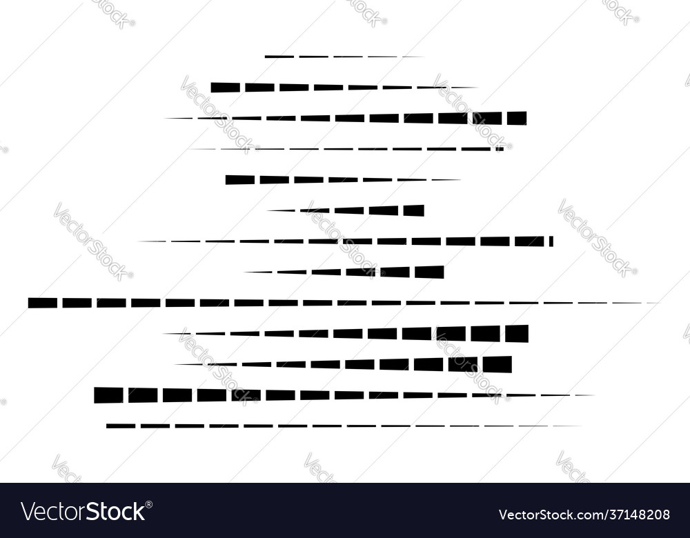 Dashed random straight parallel lines geometric