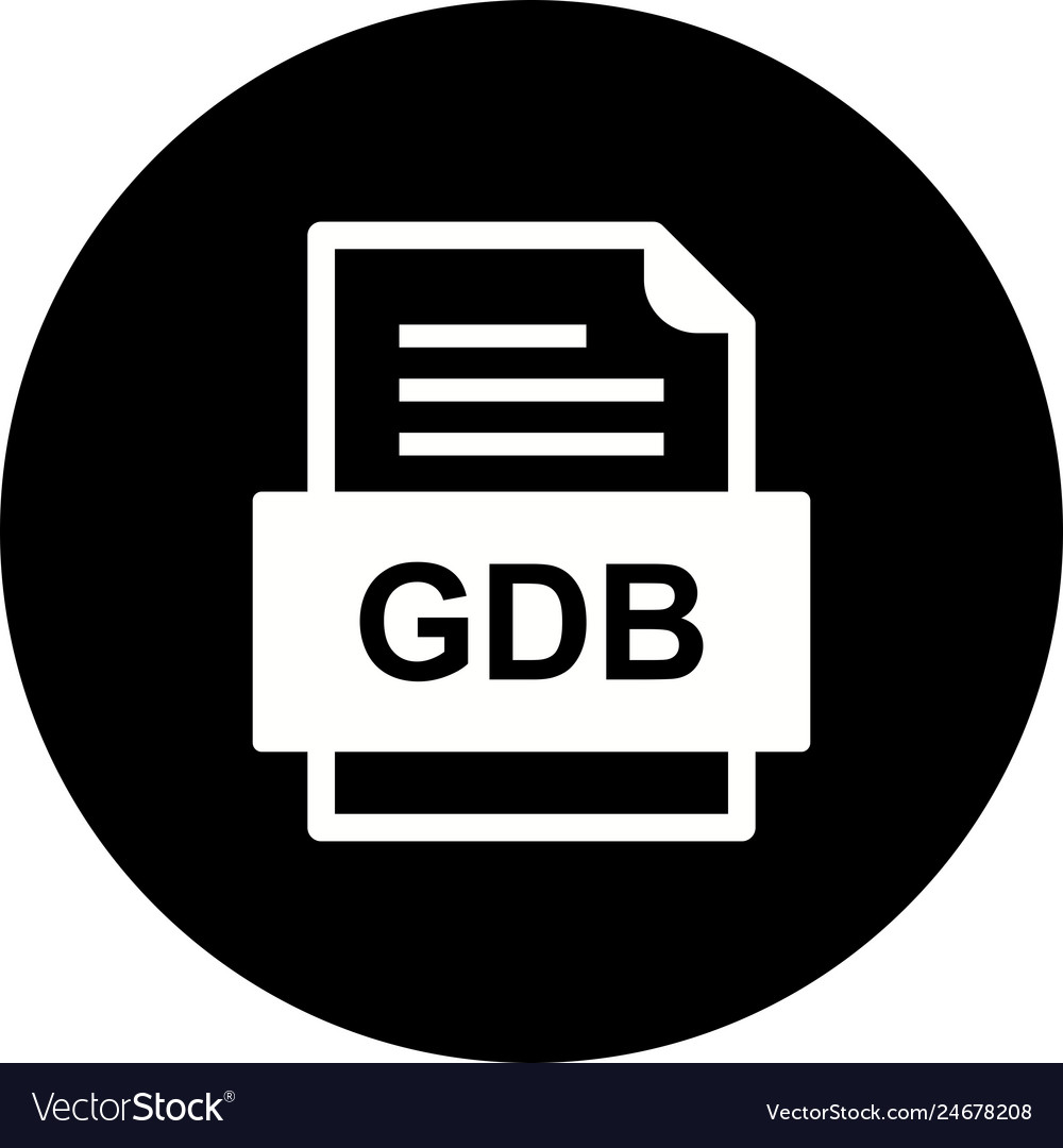 Gdb file document icon