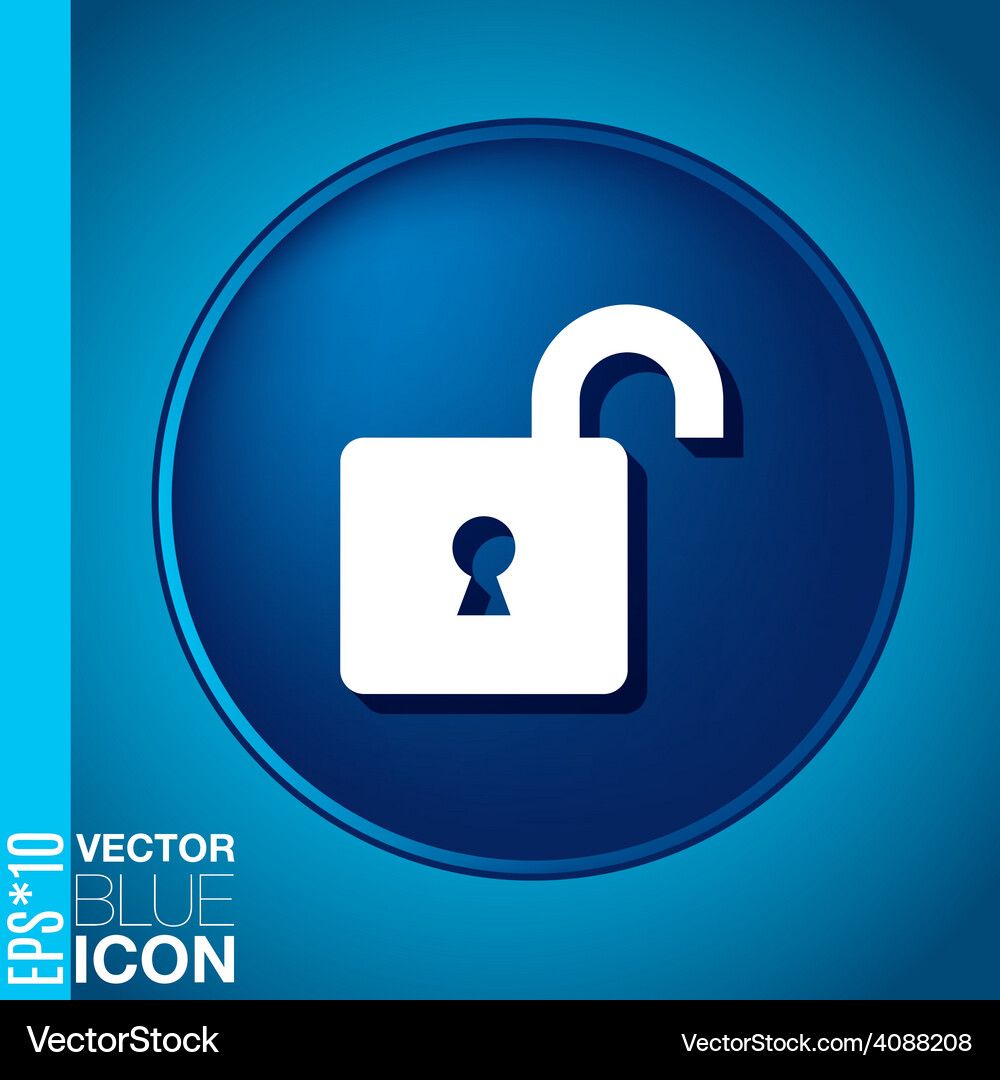 Padlock Royalty Free Vector Image - VectorStock