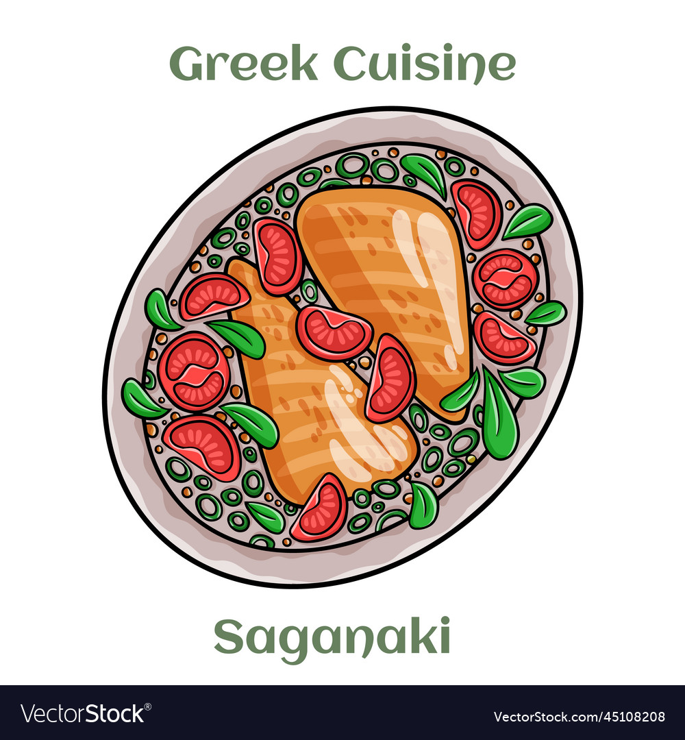 Saganaki is a greek delicacy of fried cheese