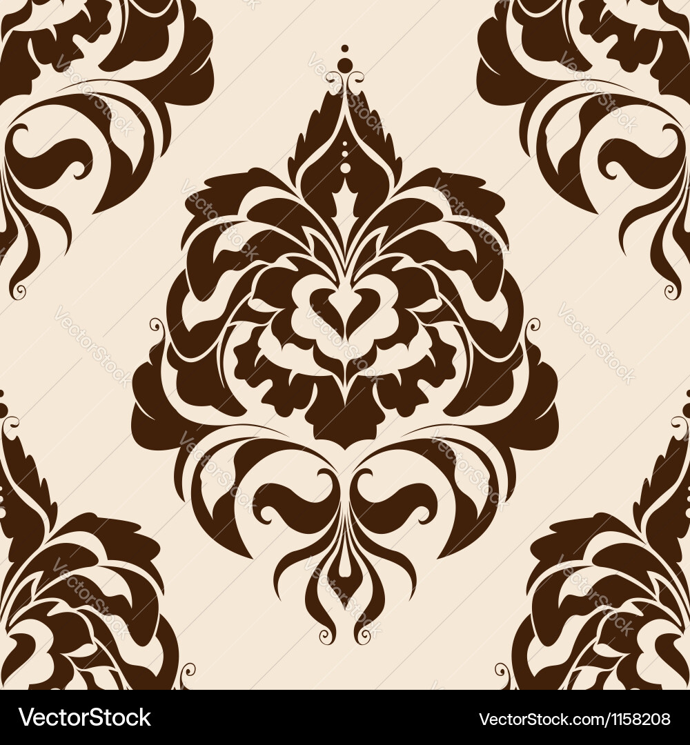 Vintage seamless pattern Royalty Free Vector Image