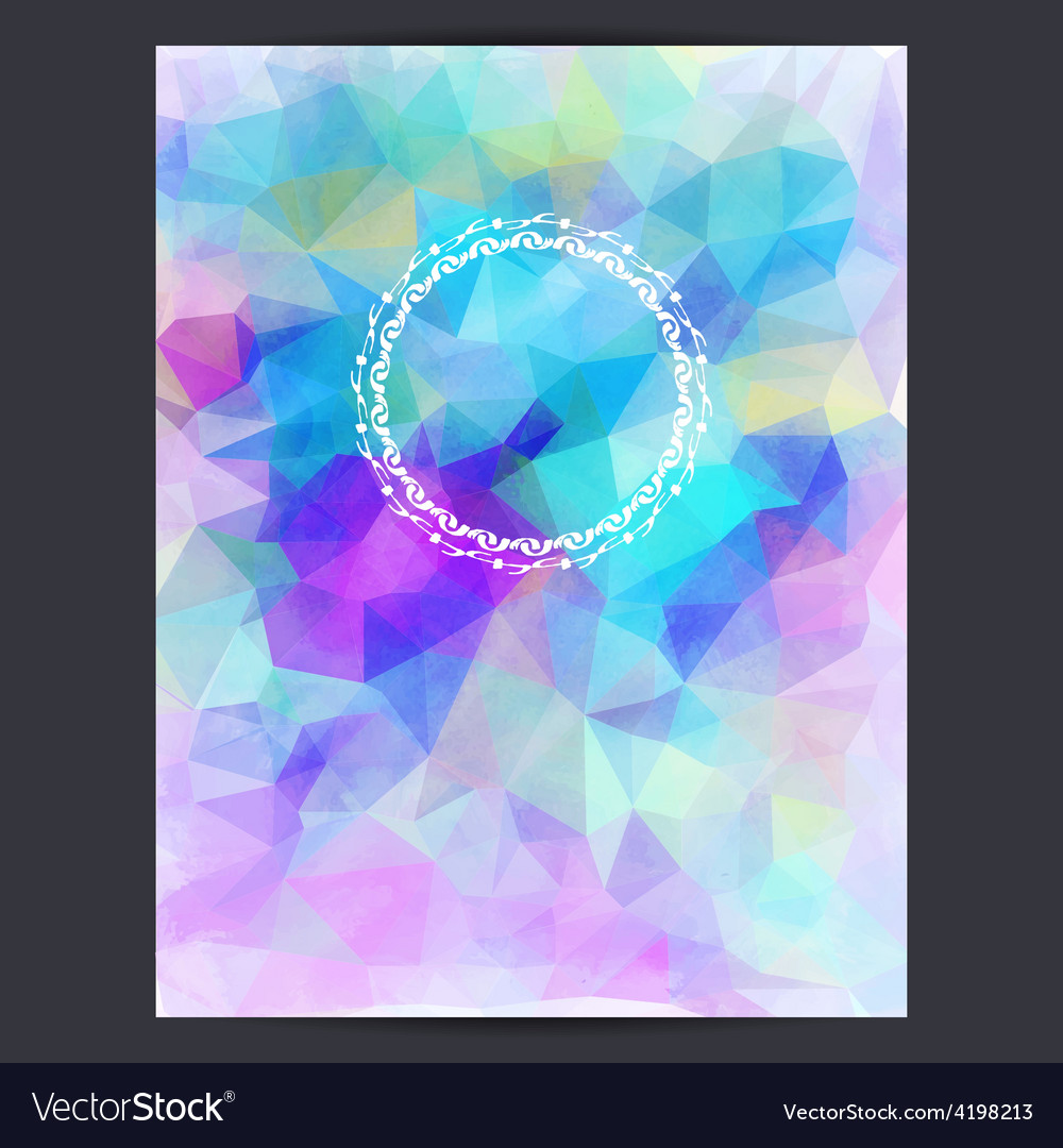 Abstract triangle