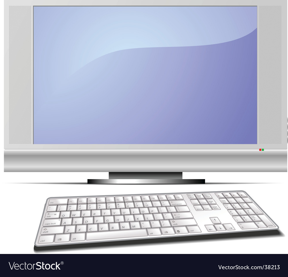 Display and keyboard