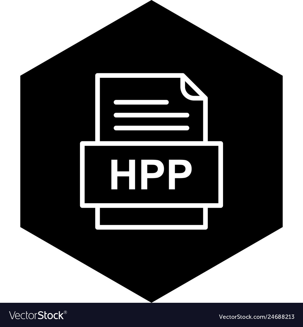 Hpp file document icon