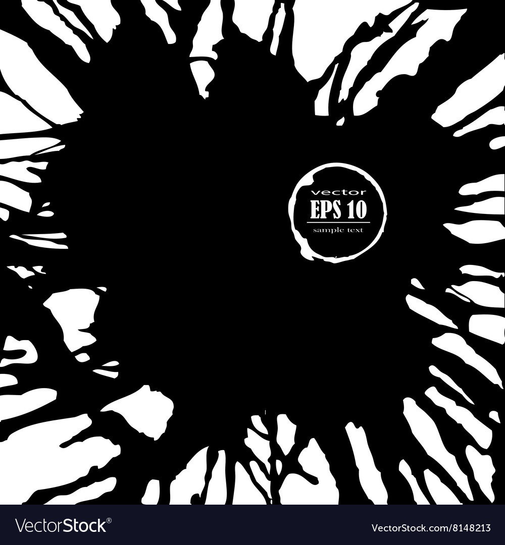 Ink splashes background for design