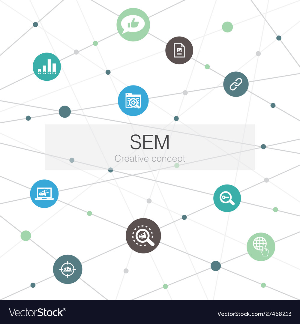 Modern Web Template with Icons