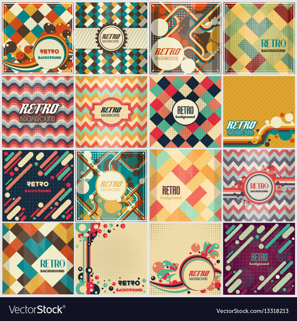 Retro Pattern Background