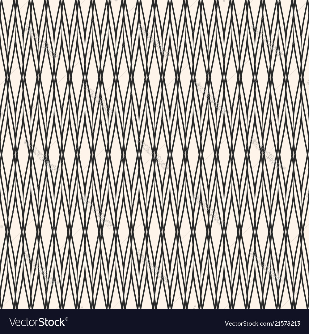 Seamless pattern with thin intersecting lines vector image Seamless pattern with thin intersecting lines