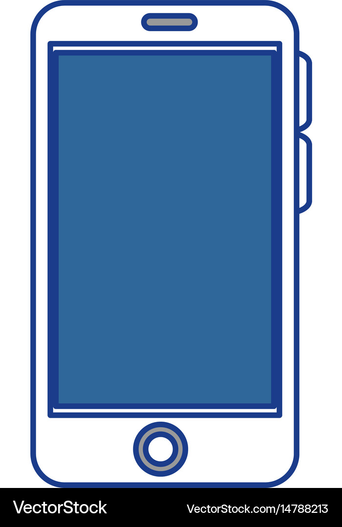 Smartphone device icon Royalty Free Vector Image